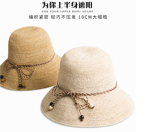 25-30歲搭配防曬顯氣質(zhì)拉菲草帽該如何呢？